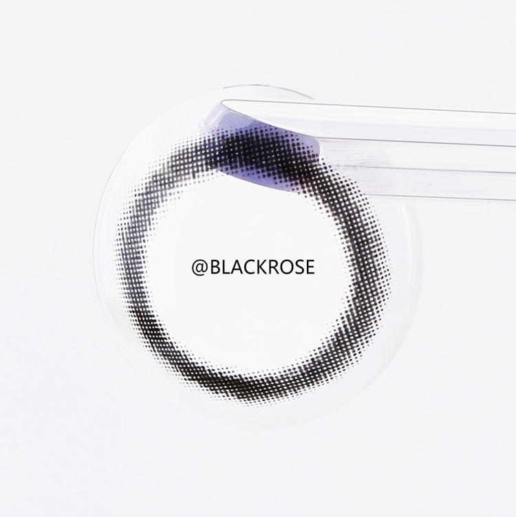 Blackrose CoCo黑月抛美瞳实物图