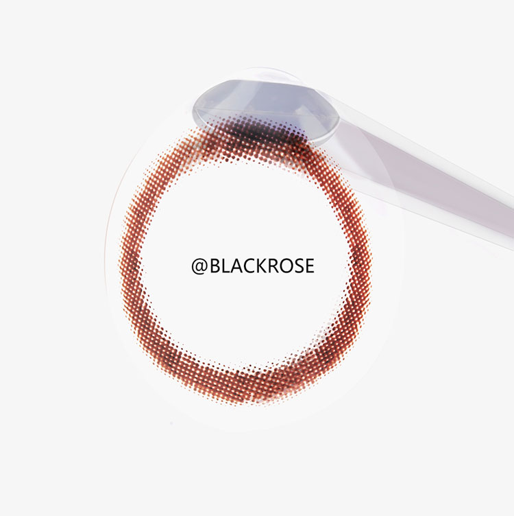 Blackrose CoCo巧月抛美瞳实物图