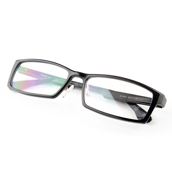 AIKUSTE超轻铝镁近视眼镜框架潮人全框眼镜 可配近视ak8104